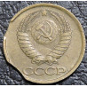 1 копейка 1989 брак. двойной выкус